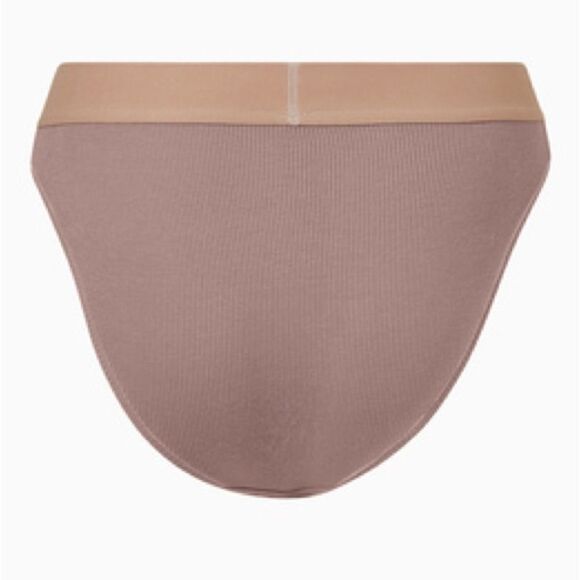 SKIMS
Cotton Rib Mid Rise Brief/ UMBER - Picture 2 of 3